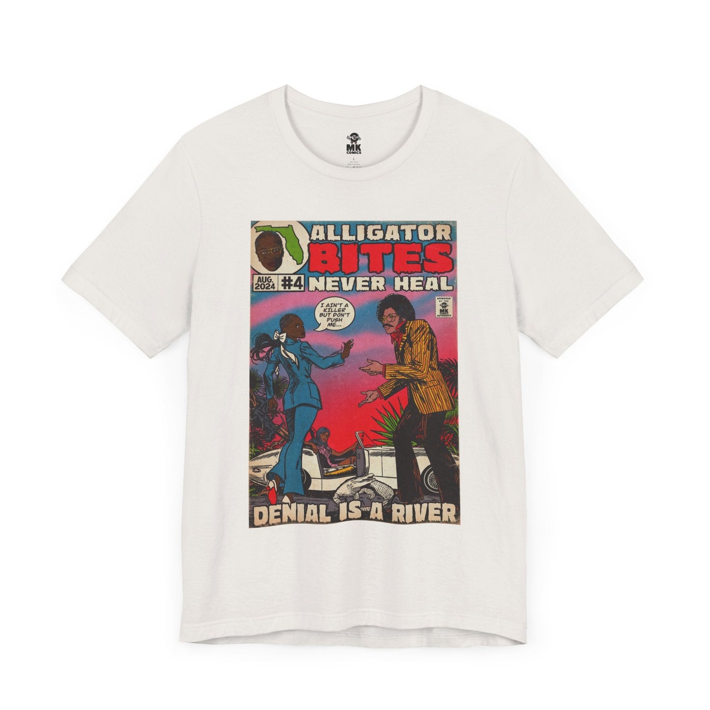 Denial is a River - Unisex Jersey Short Sleeve Tee