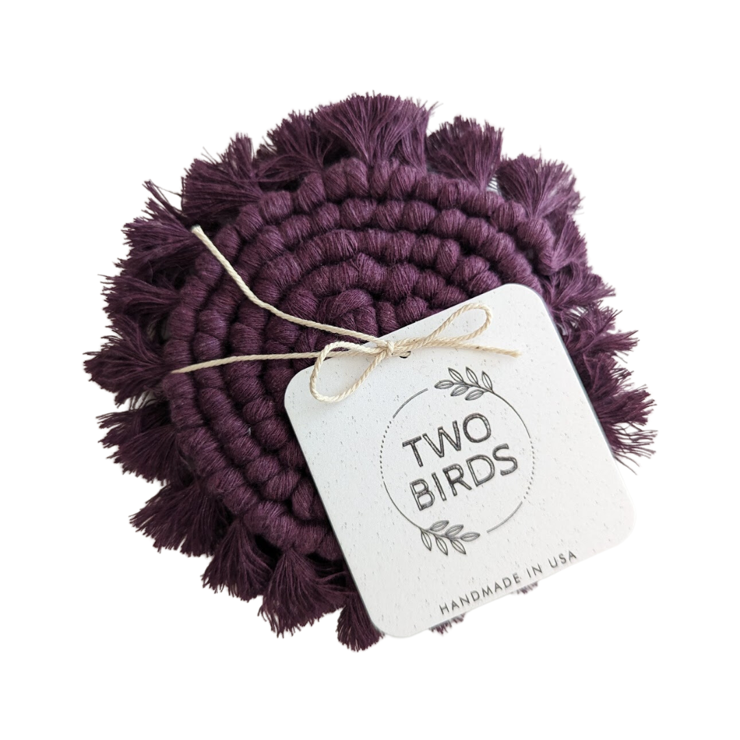 Macrame Coaster Singles