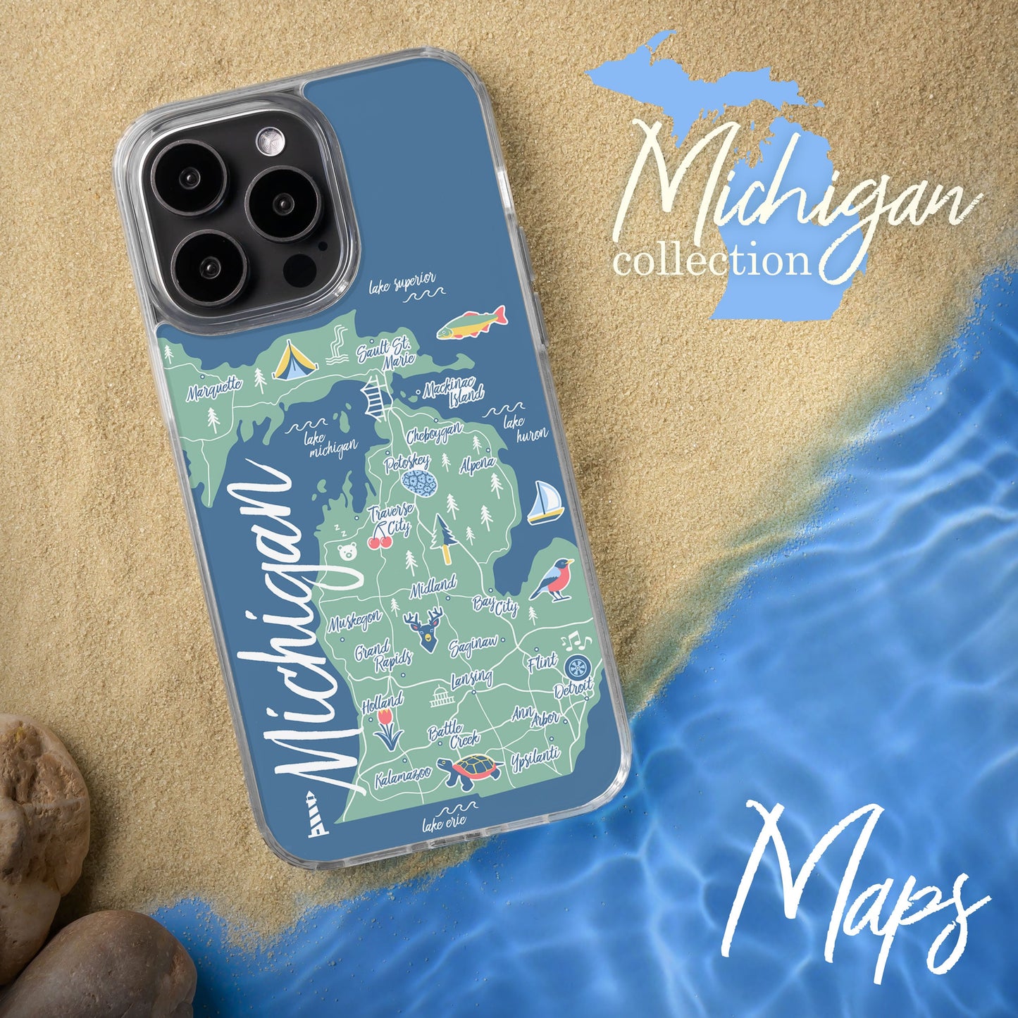 Michigan HD Apple iPhone 12 Series Mag-Safe Phone Case