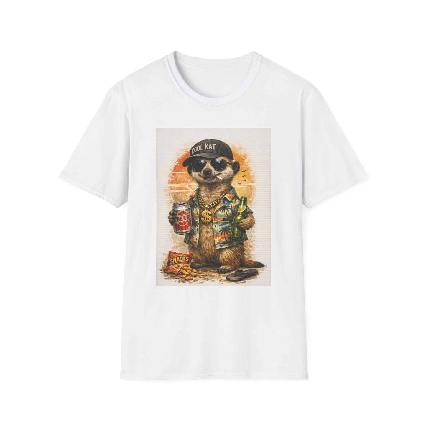 Meerkat Shirt – Funny Realistic Animal Tee for True Meerkat Lovers