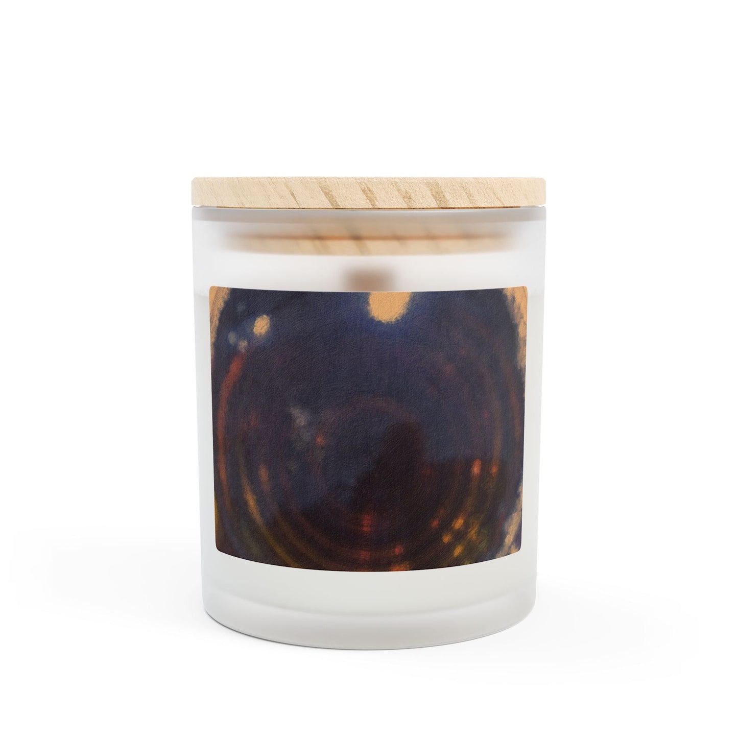 Frosted Glass Candle, 11 oz - "Vintage"