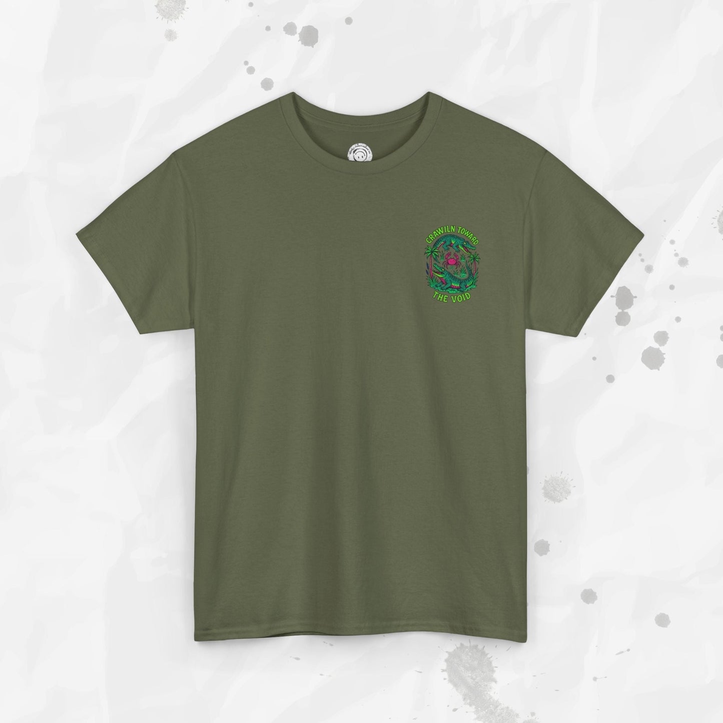 Crawlin’ Towards the Void – T-Shirt (Pocket Print)