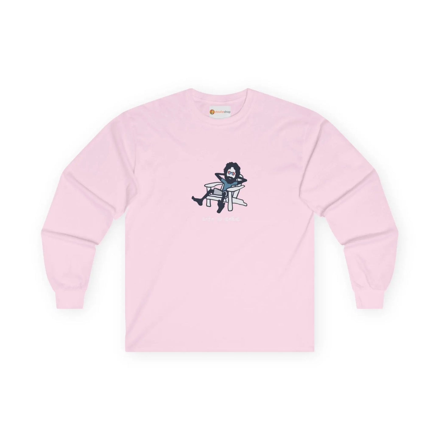 Life is dead.® Adirondack Jerry Grateful Dead Long Sleeve Shirt