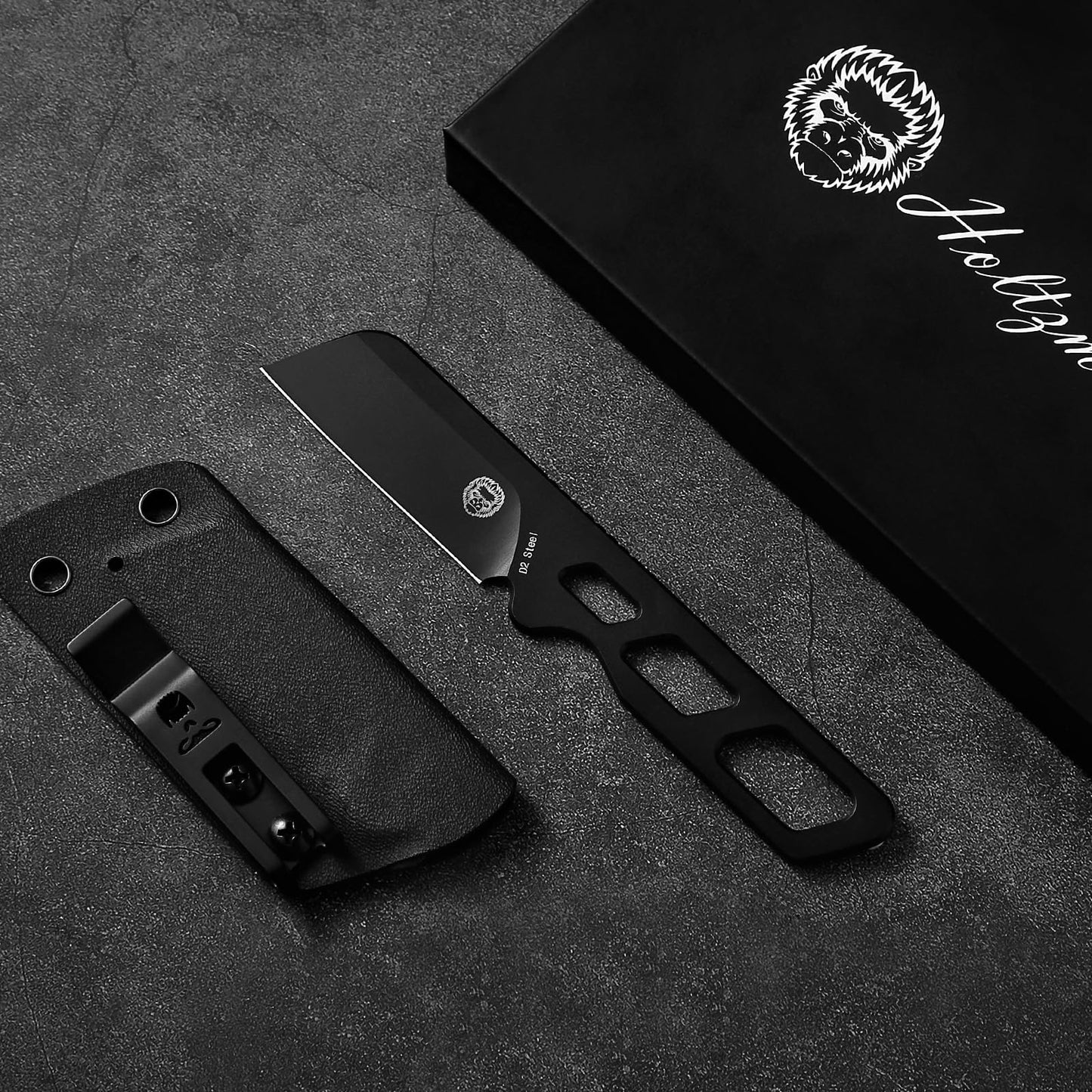 "THE RAZOR BACK" SURVIVAL NECK KNIFE