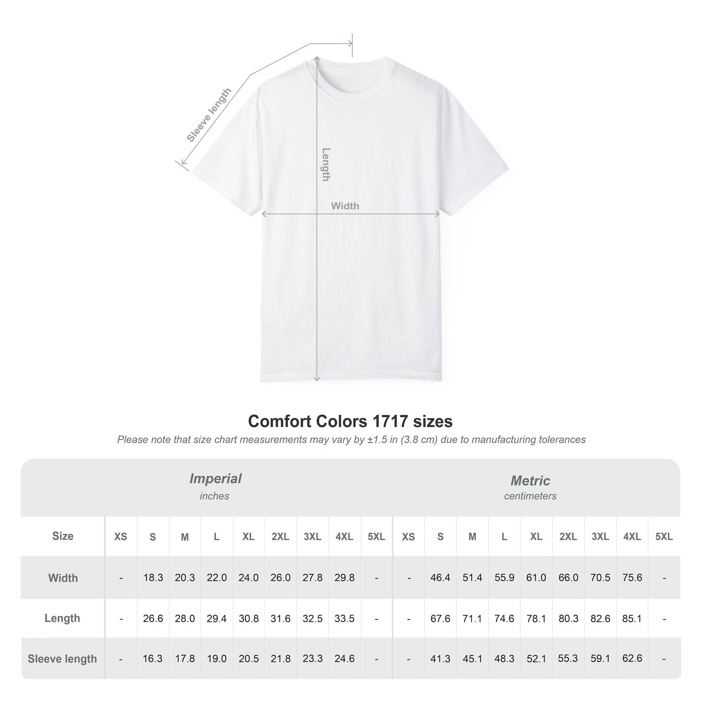 C.R.E.A.M - Unisex Comfort Colors T-shirt