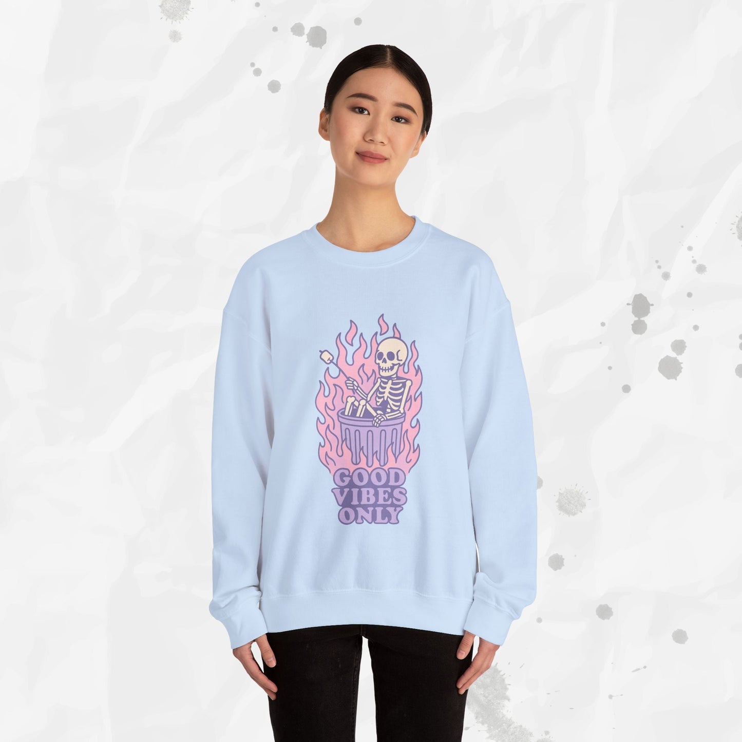 Good Vibes Only - Crewneck Sweatshirt