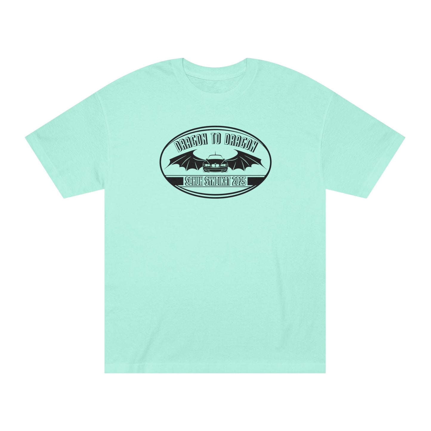 Schuh Syndikat Dragon to Dragon 2025 Light Color Tee - Unisex American Apparel Classic T-Shirt