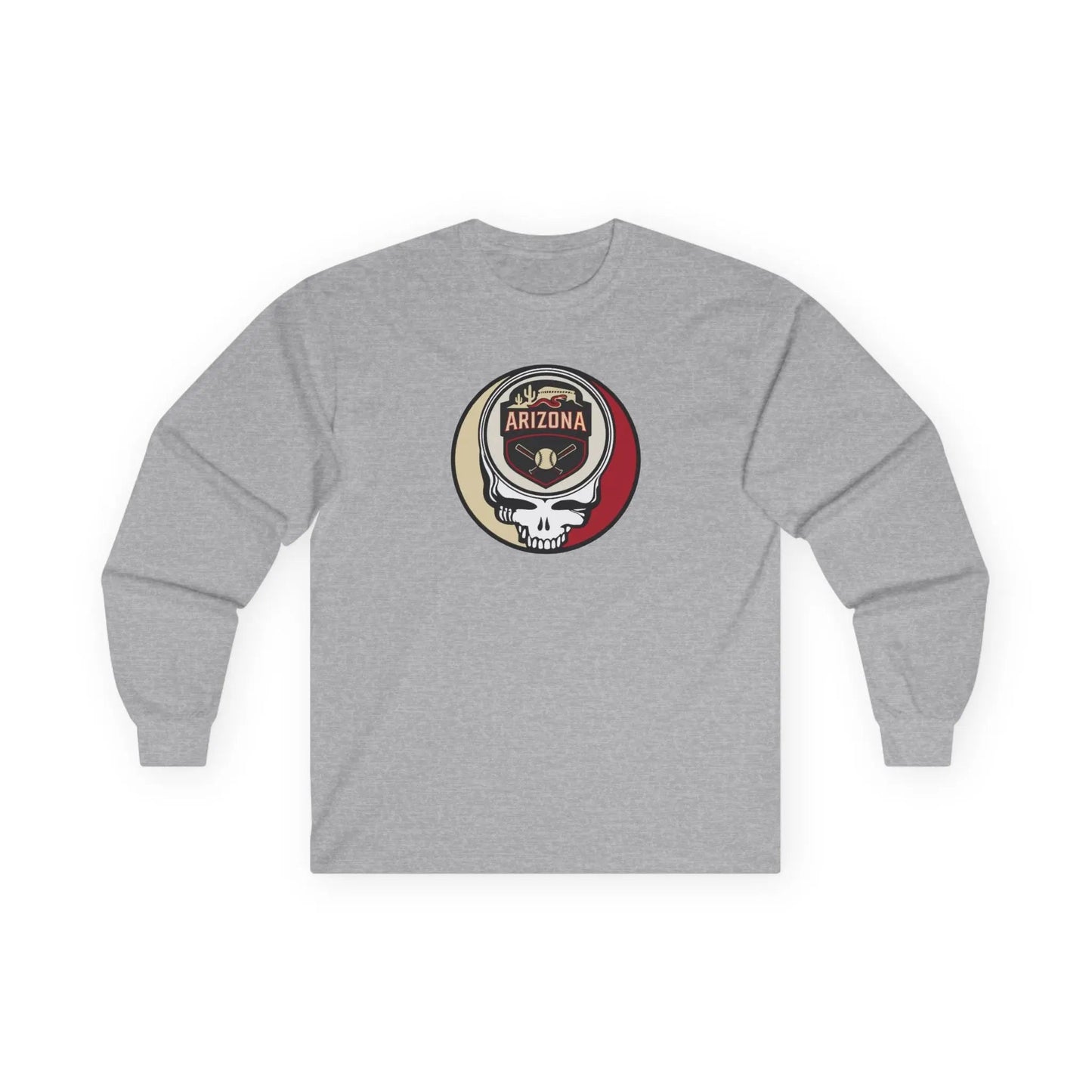 Arizona Diamondbacks Original Stealie Grateful Dead Long Sleeve Shirt
