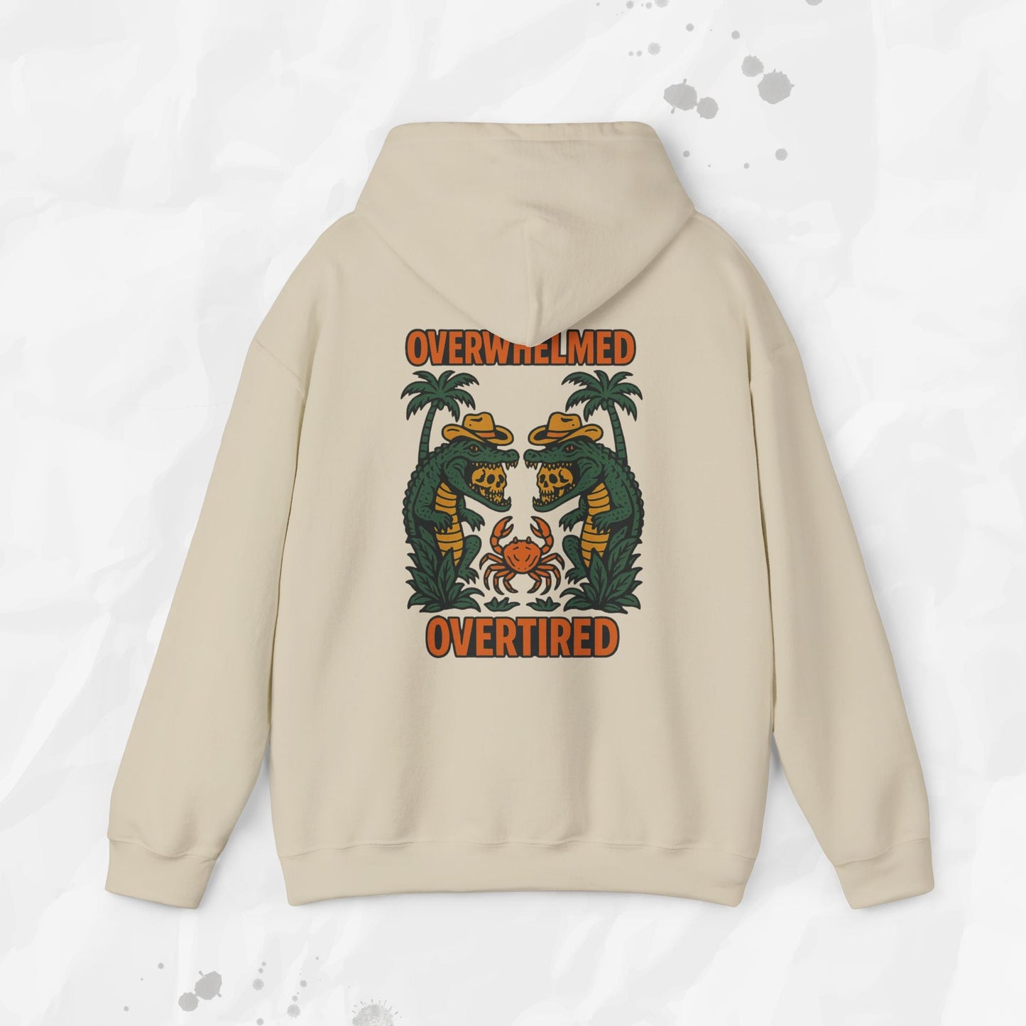 Overwhelmed & Overtired – Hoodie
