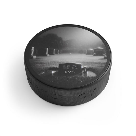 Hockey Puck - "R.I.P."