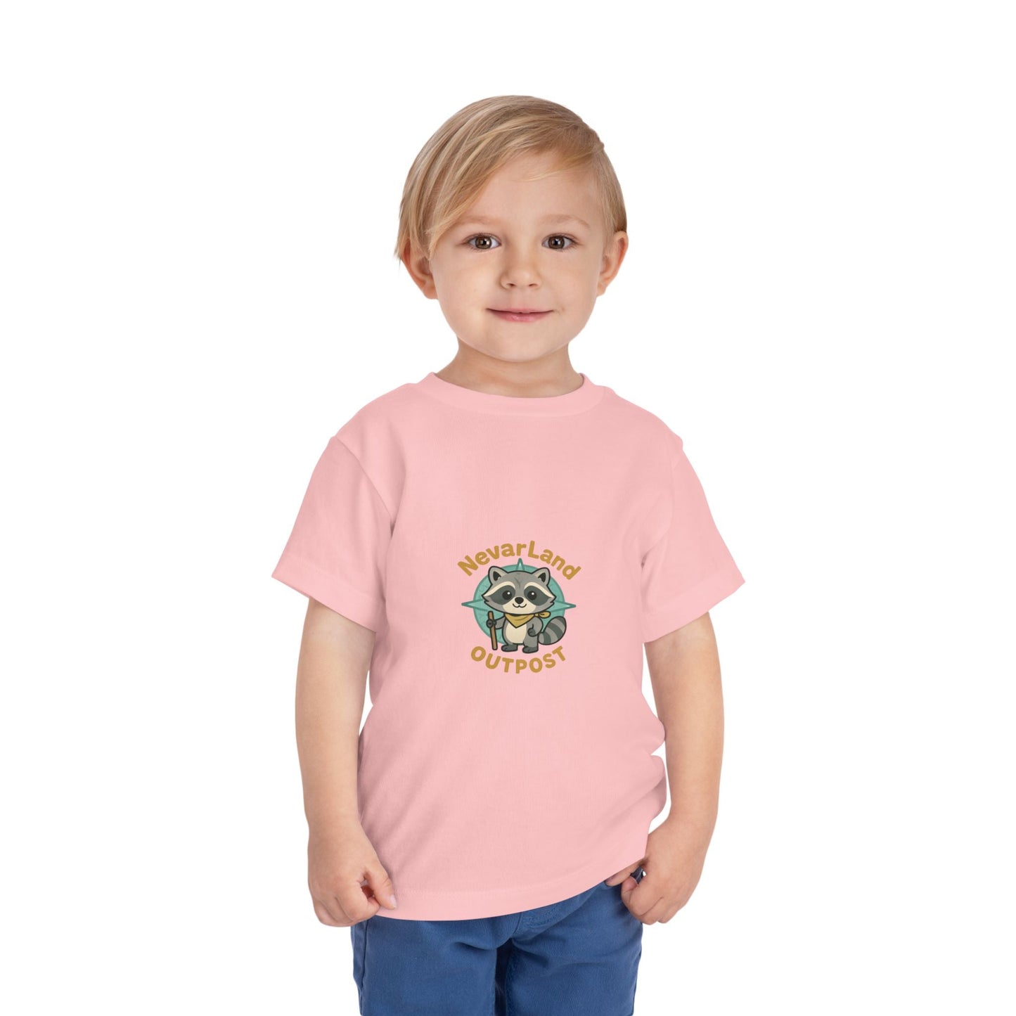 "NevarLand Outpost" Raccoon Adventure - Toddler Tee