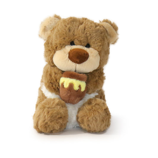Goldie Bear: A Sweet Plush Toy for Bakers, Food Lovers, and Cozy Kitchens