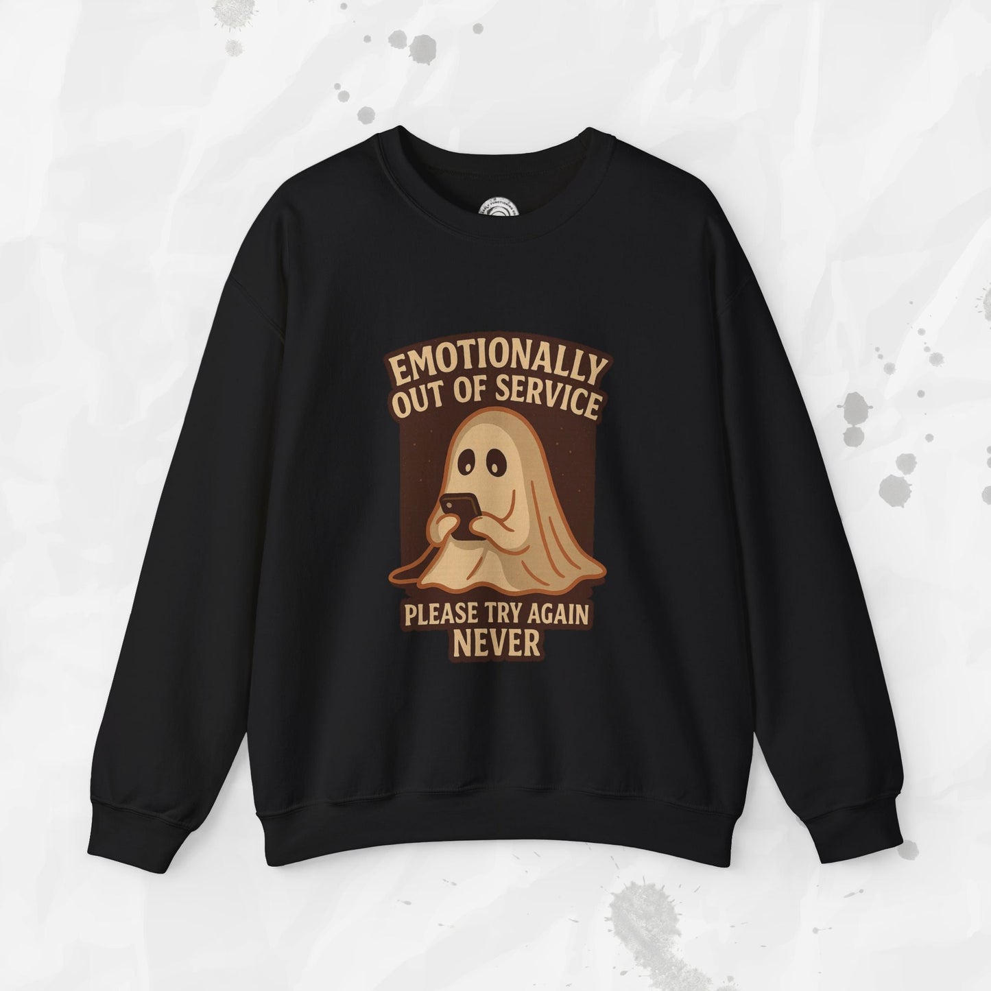 Emotionally Out of Service – Crewneck Sweatshirt