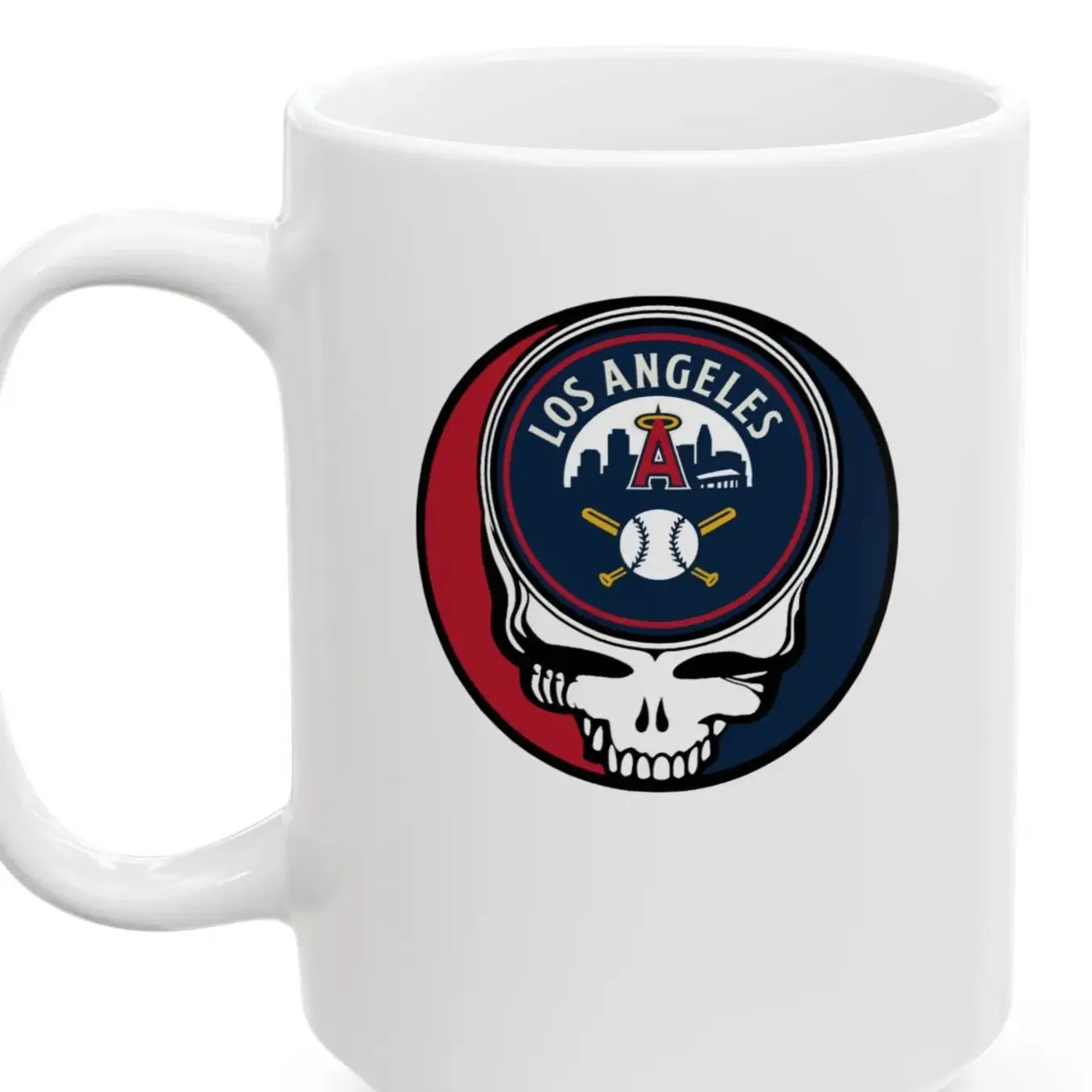 Los Angeles Angels Original Stealie Grateful Dead Coffee Mug