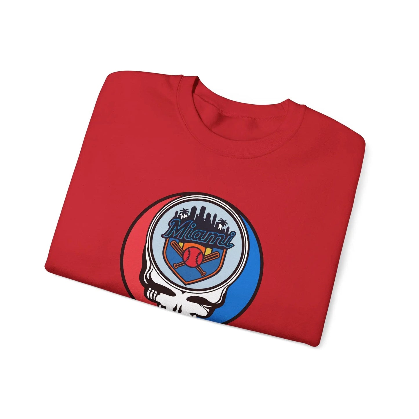 Miami Marlins Original Stealie × Grateful Dead Crewneck
