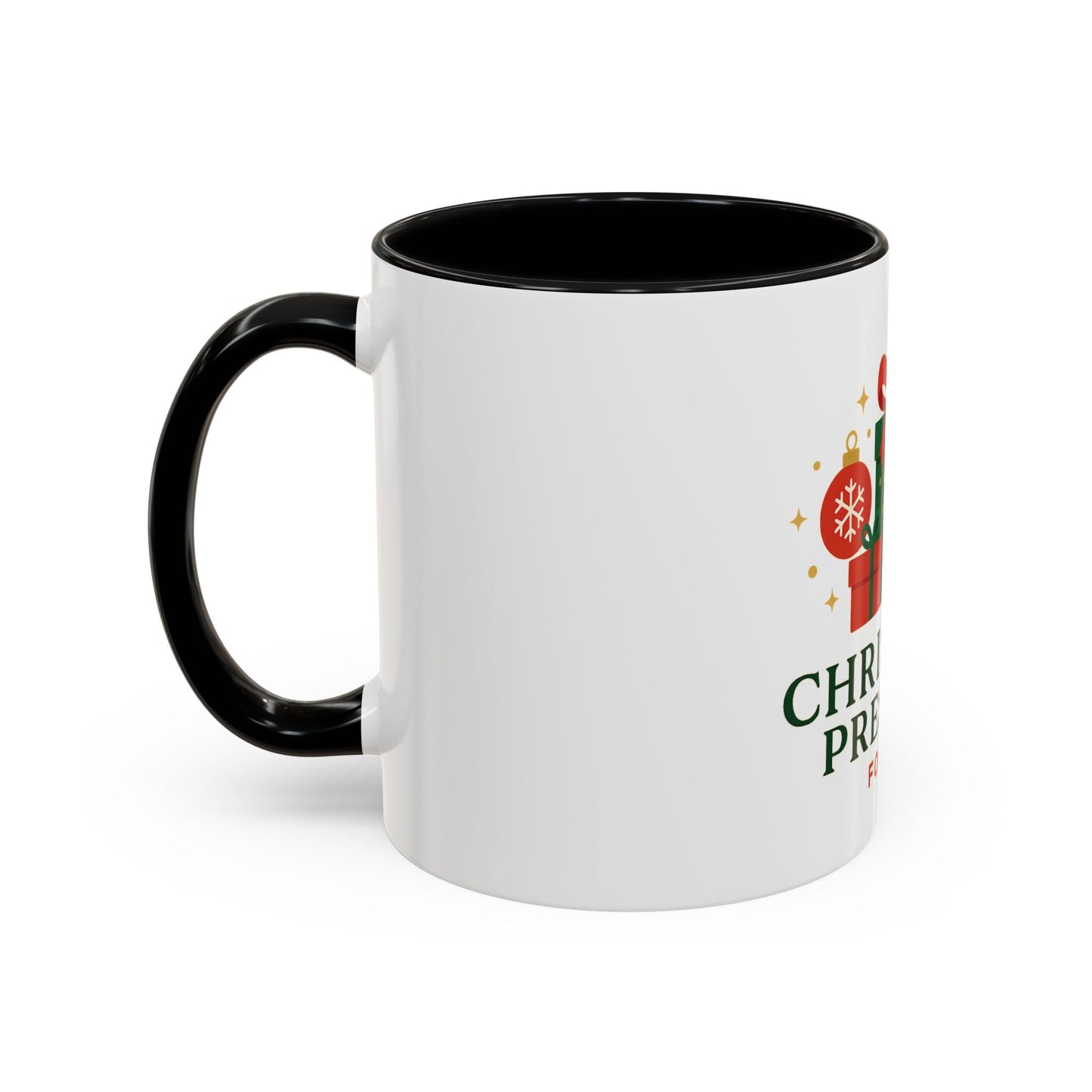 Christmas Presents Coffee Mug — Holiday Gift Mug (Accent 11/oz)