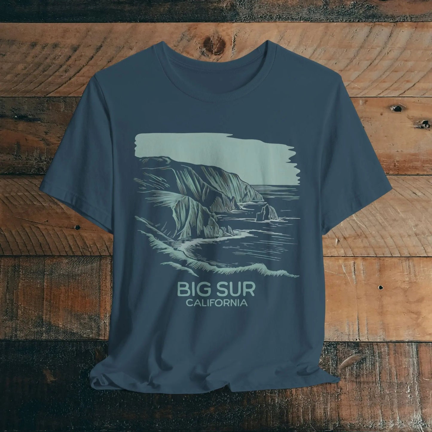 Big Sur California Shoreline T-shirt
