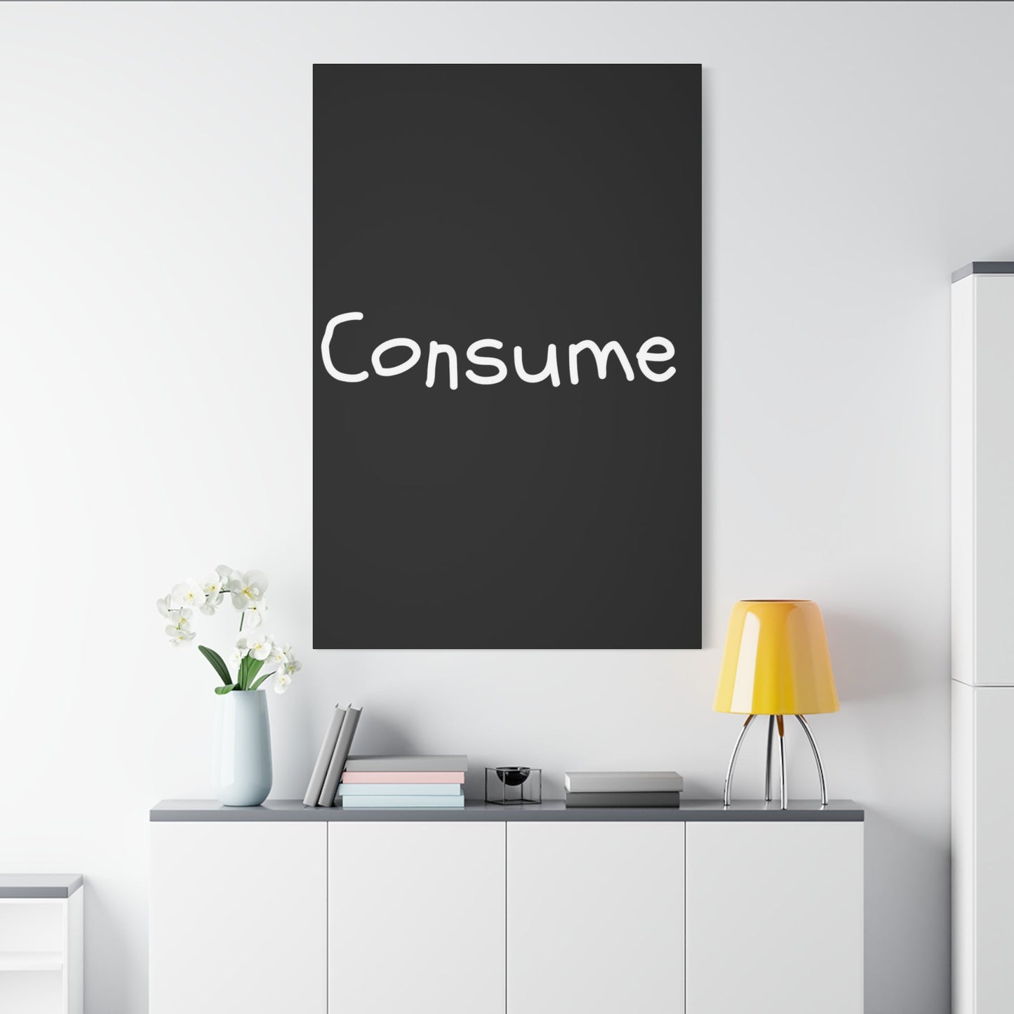 Classic Canvas -"Consume"