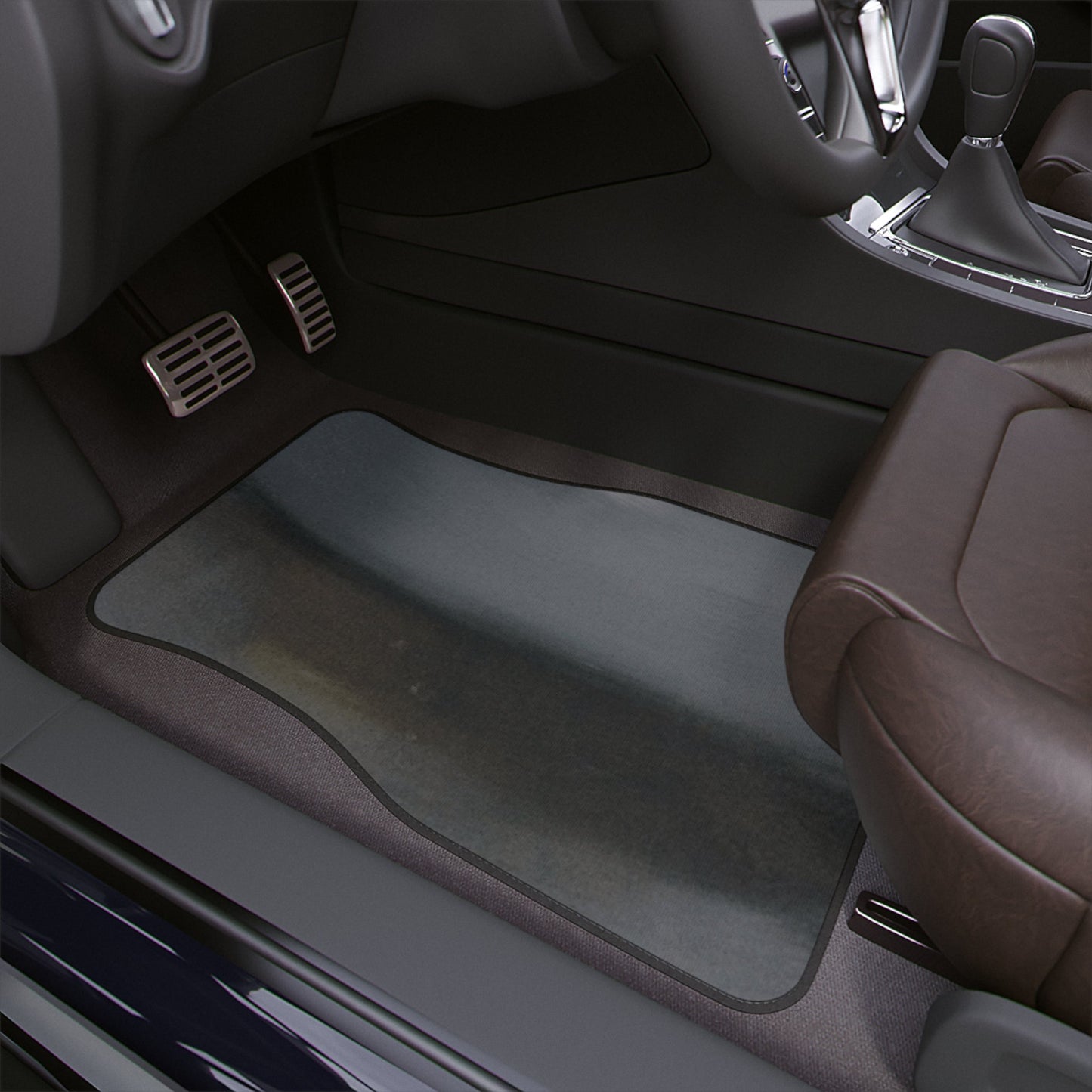Car Floor Mats, 1pc - "The Alien"