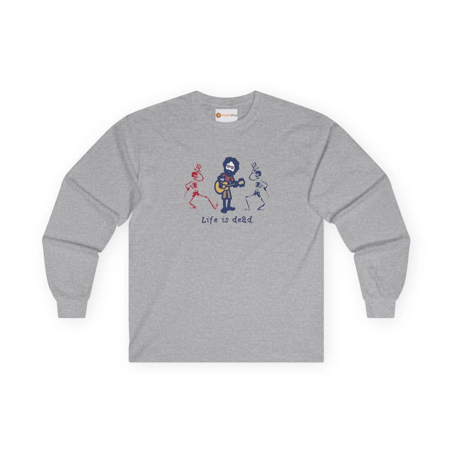 Life is dead.® Jerry and His Friends Grateful Dead Long Sleeve Shirt
