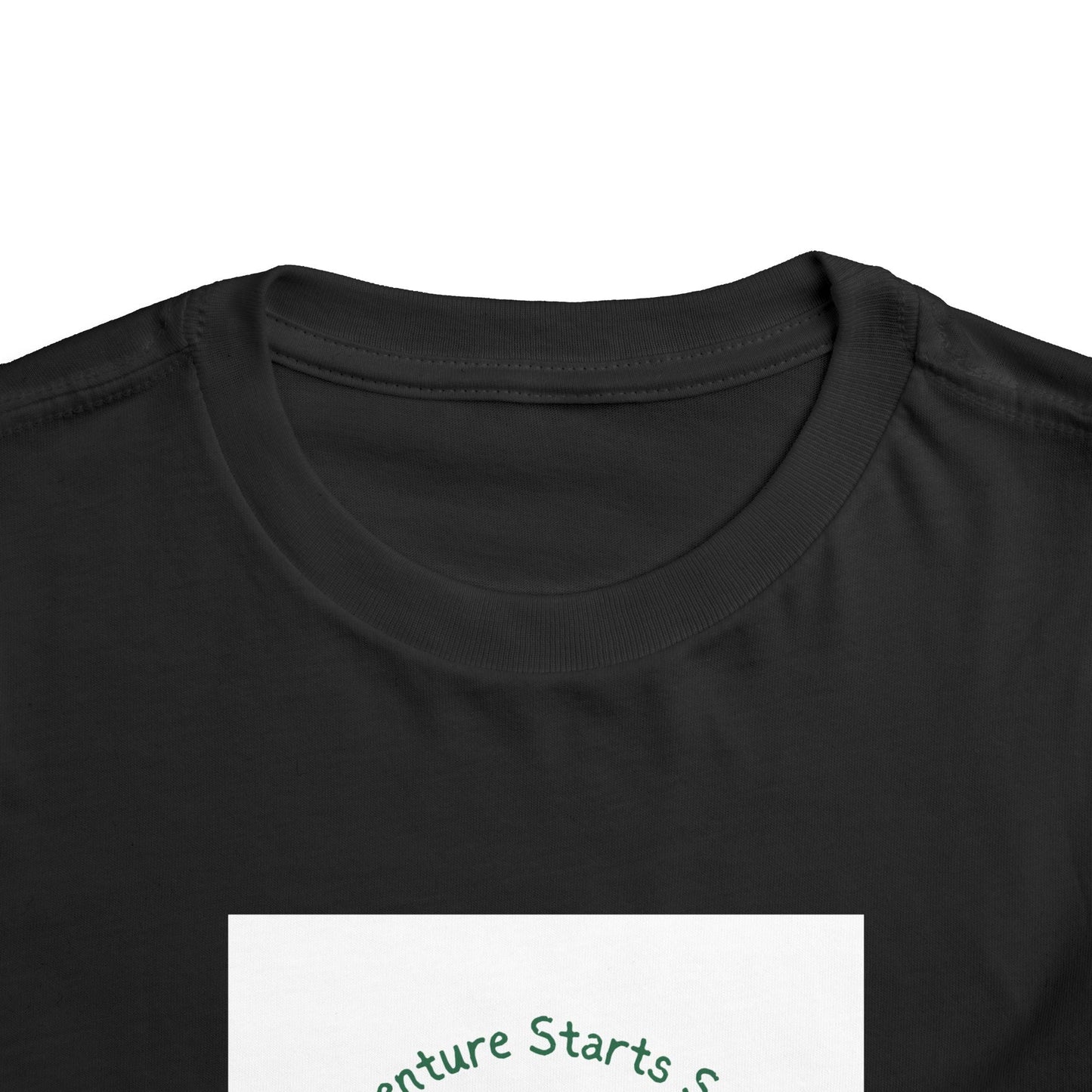 "Adventure Starts Small" Woodland Camper Graphic - Toddler Tee