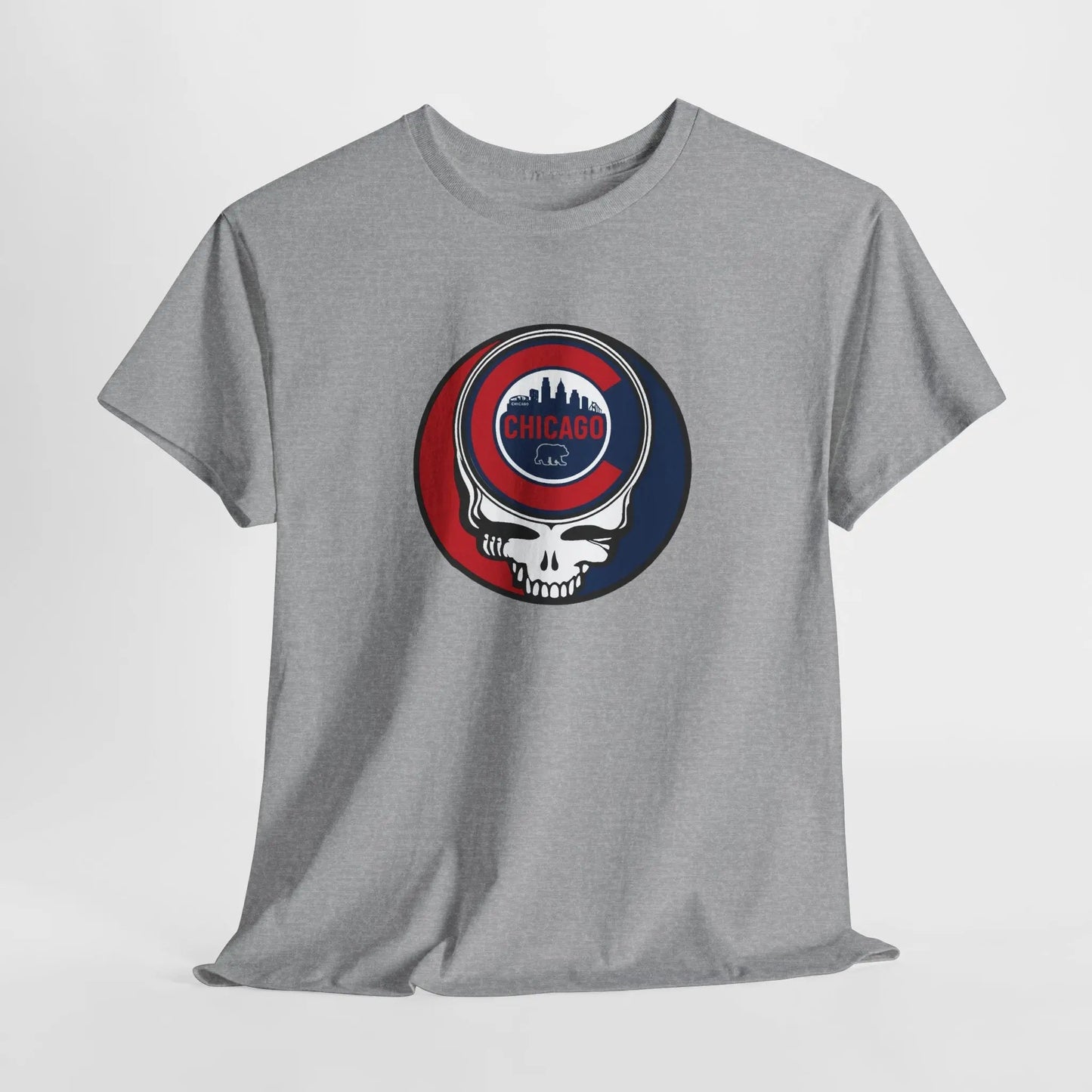 Chicago Cubs original Stealie × Grateful Dead Tee