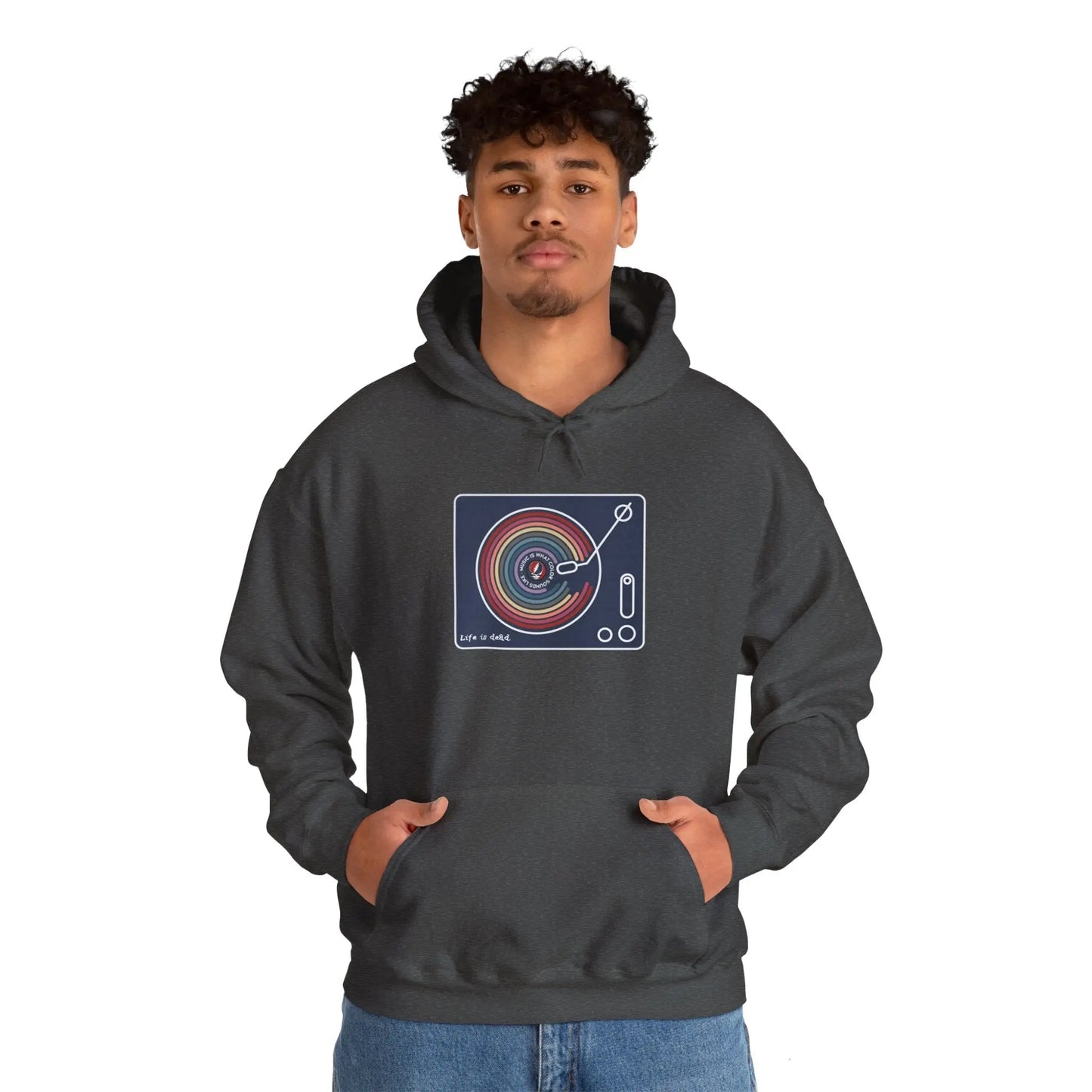 Life is dead.® Music Is What Colors Sound Like Hoodie