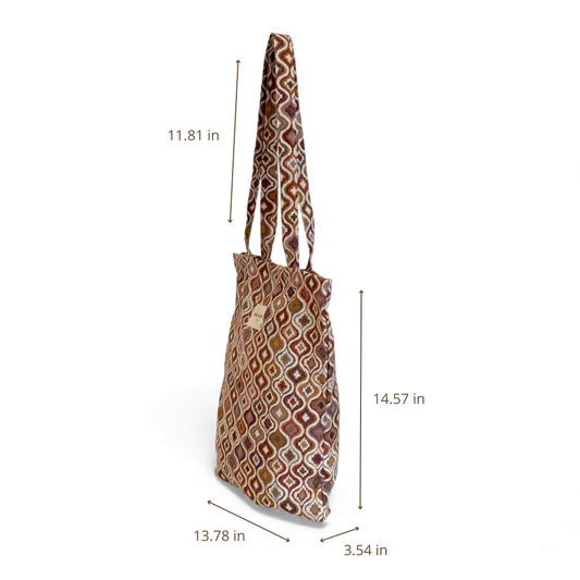 Medium Zippered Bag Onda