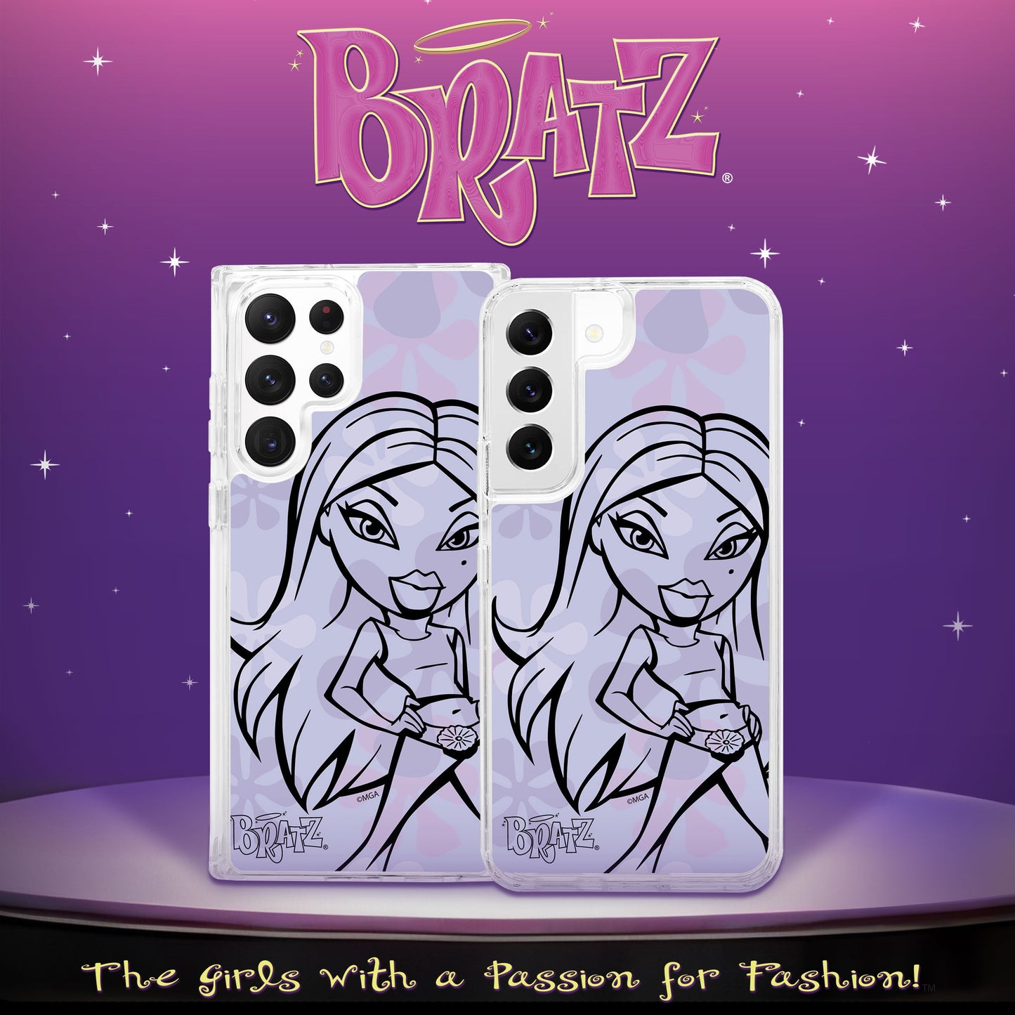 Bratz® Passion for Fashion HD Samsung Galaxy S22 Phone Case