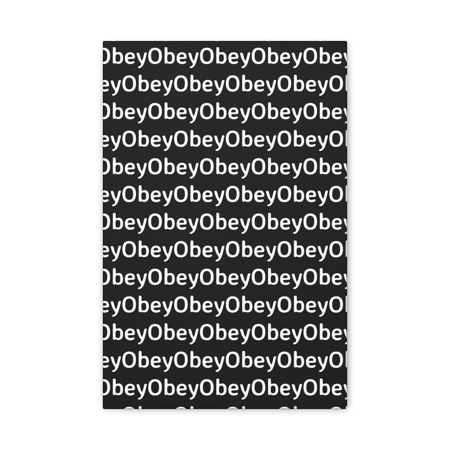 "Obey" - Classic Canvas