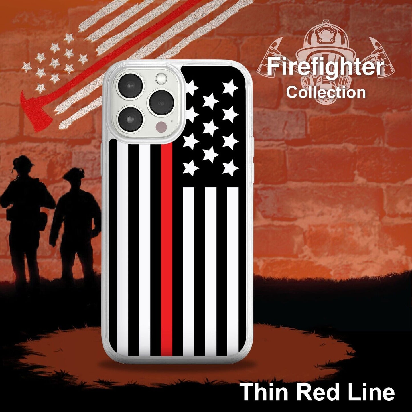 Firefighter HD Apple iPhone 16 Mag-Safe Phone Case