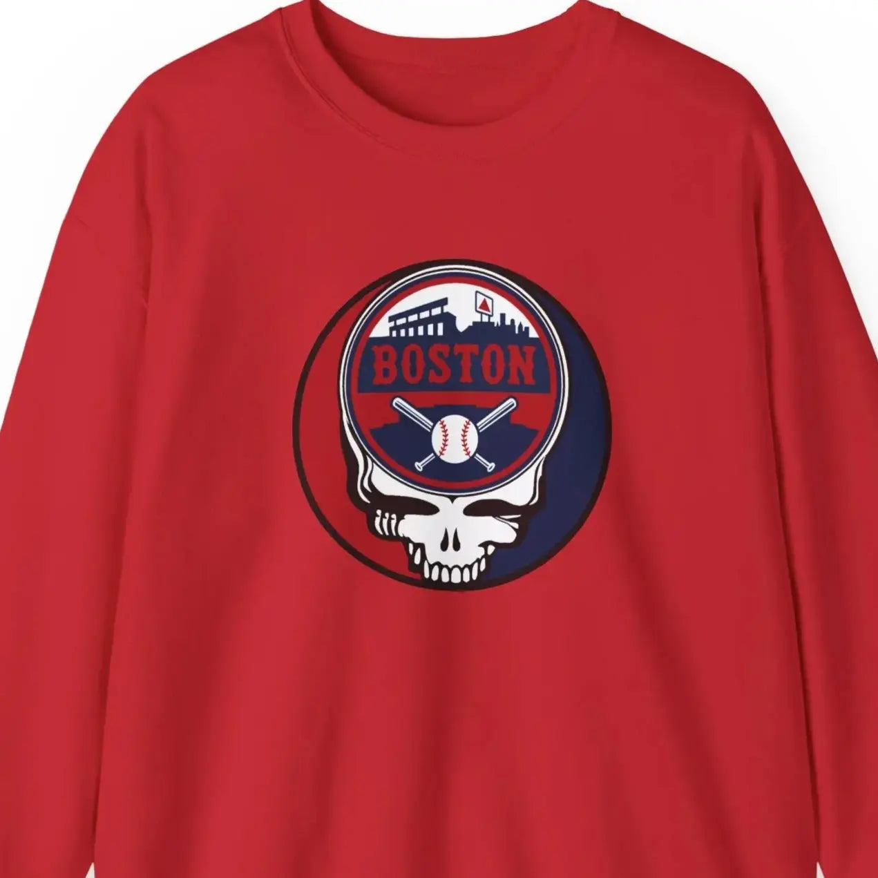 Boston Red Sox Original Stealie × Grateful Dead Crewneck