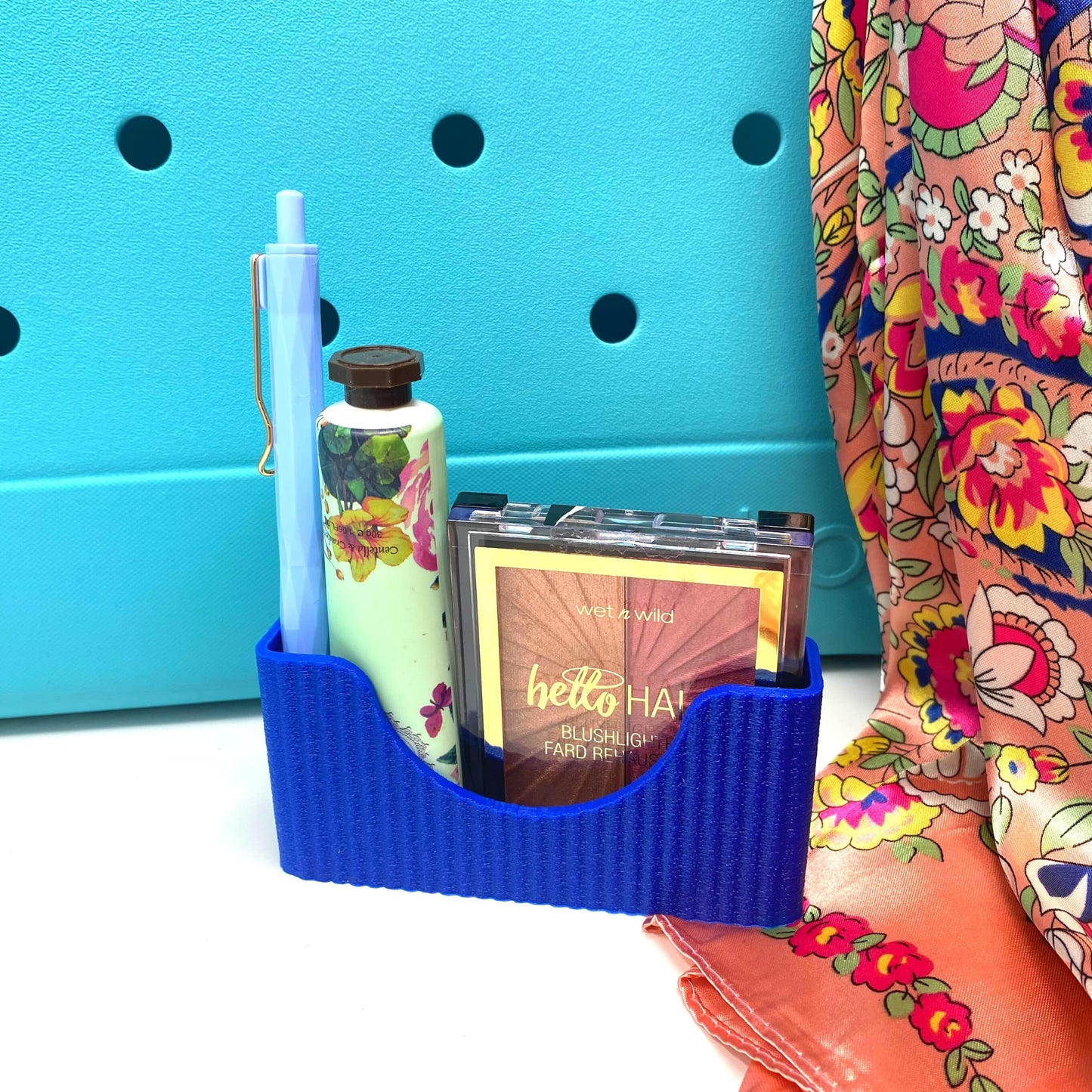 Boglets PREMIUM - Wallet Holder Accessories - Premium Collection - Compatible with Bogg Bag, Simply Southern & other Tote Bags - Decorative Accessories & Organizers - Made in USA - [Blue]