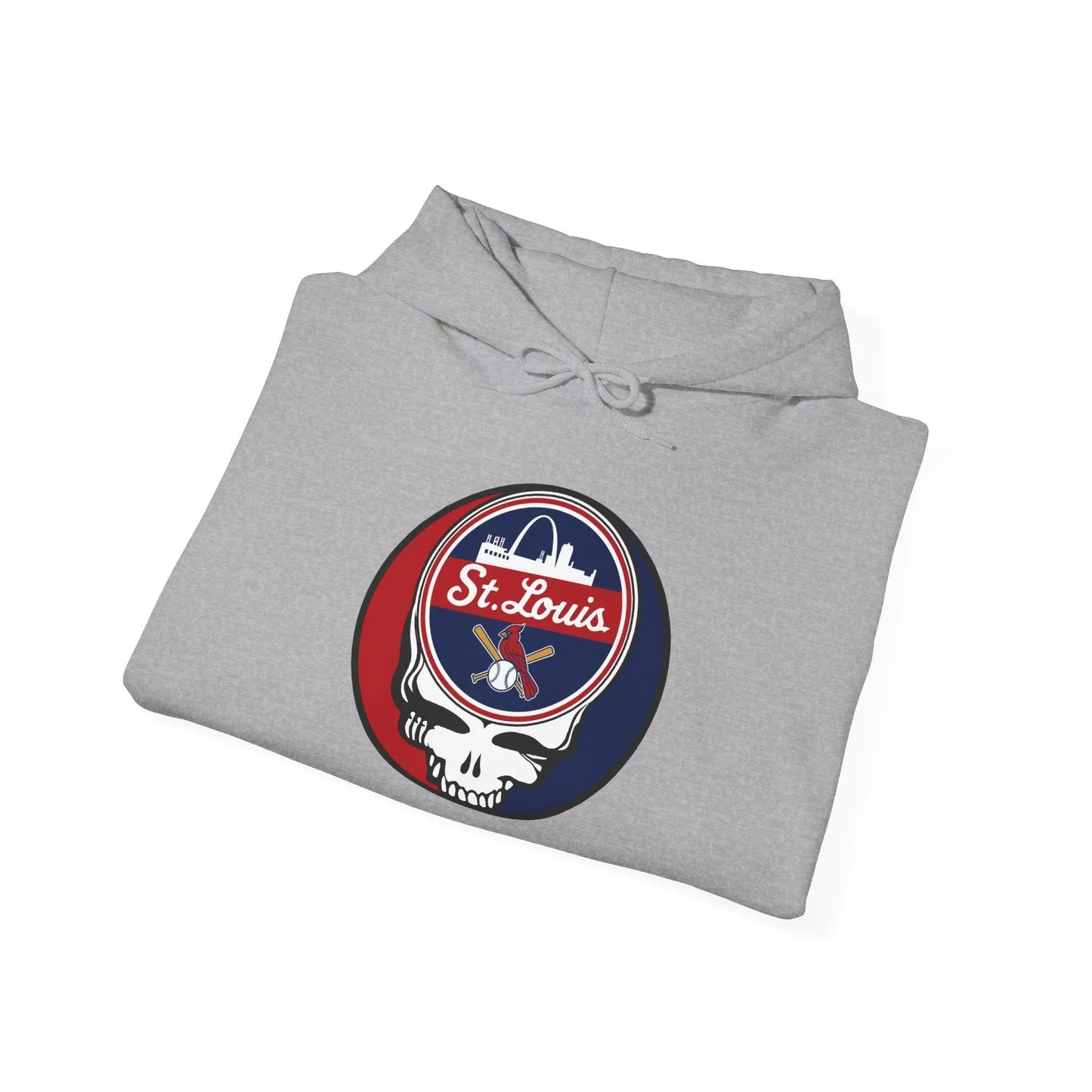 St. Louis Cardinals Original Stealie × Grateful Dead Hoodie