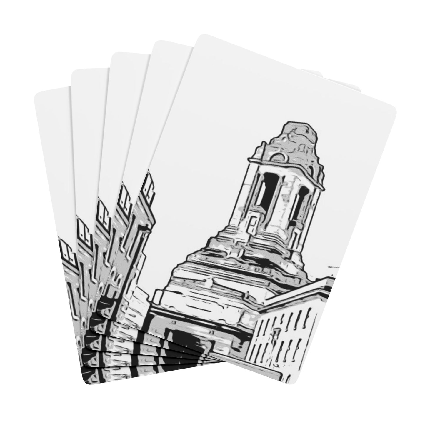 Poker Playing Cards - "A Grand Place"