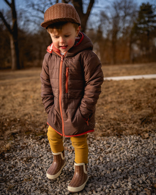 Hills Lightweight Reversible Puffy Jacket - Kids Mountain Adventure Gear