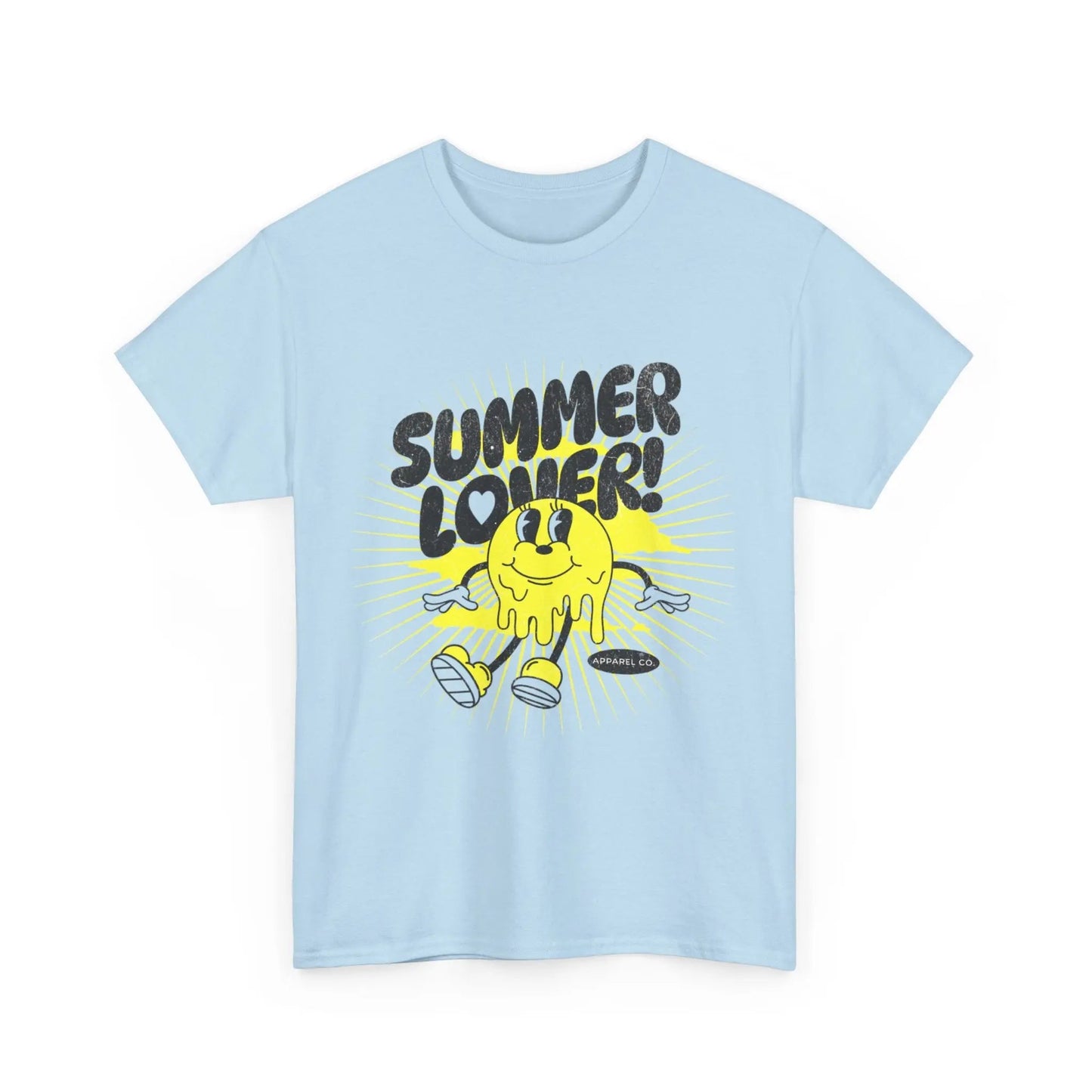 Summer Lover Unisex Heavy Cotton Tee, Beachwear, Summer Clothing, Casual Wear, Festival Outfit, Gift for Him, Gift for Her
