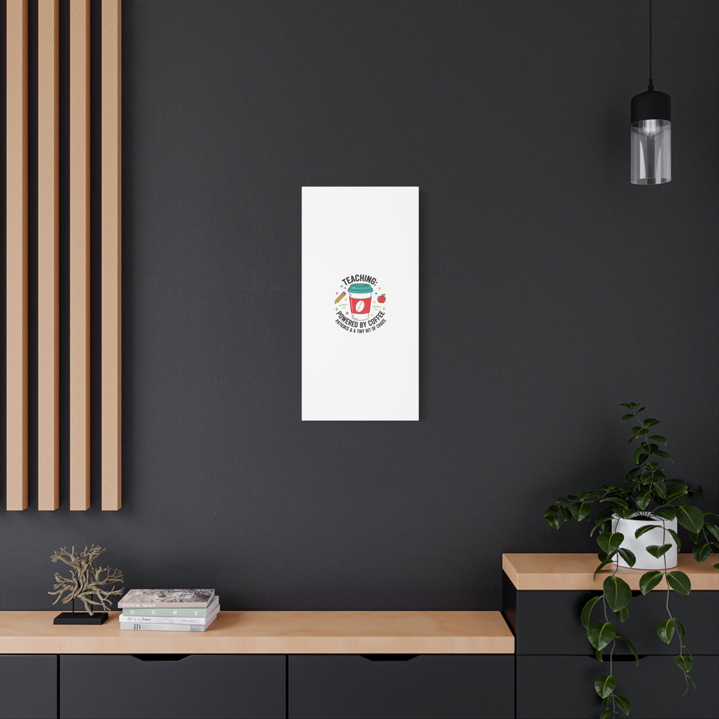 Teaching Powered by Coffee Canvas, Teacher Appreciation Gifts | Teacher Life, Classroom Humor