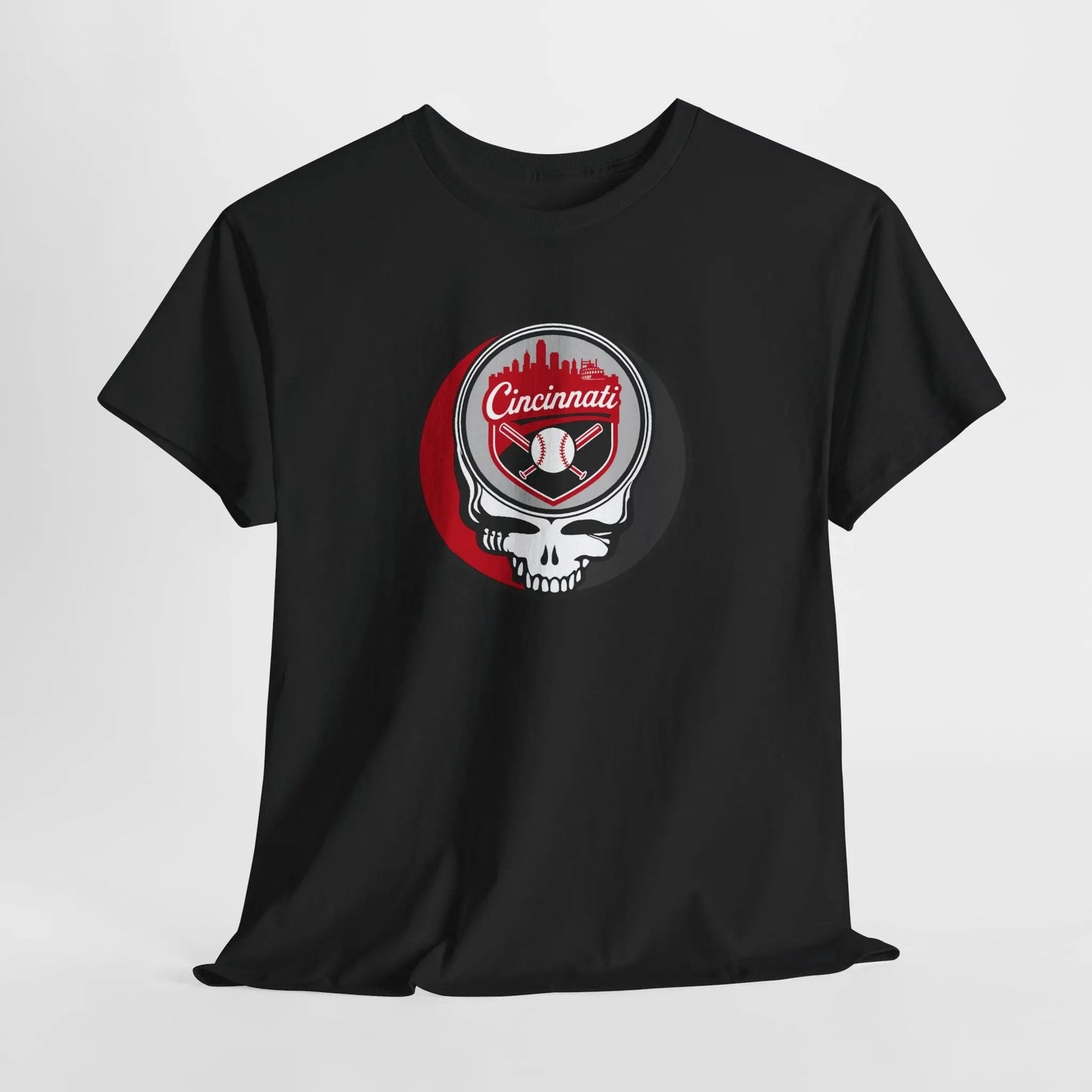 Cincinnati Reds Original Stealie × Grateful Dead Tee