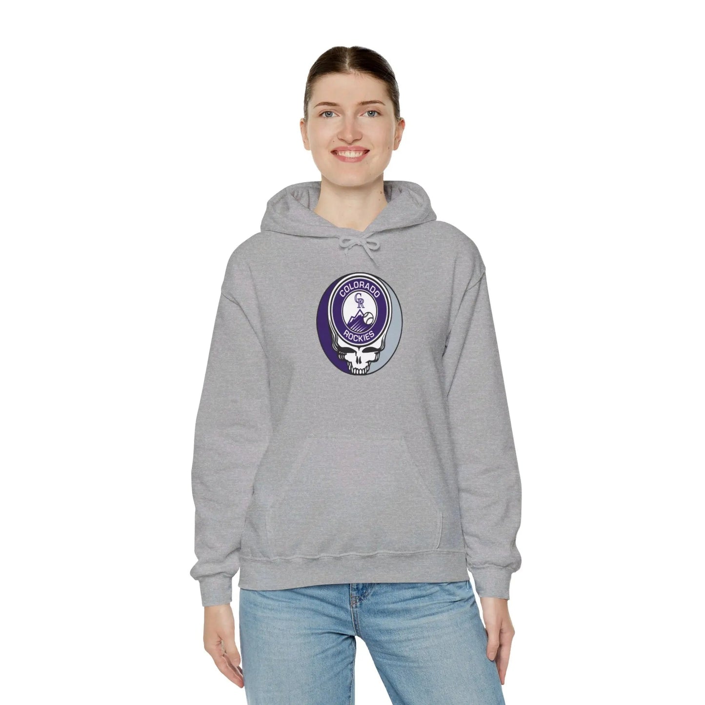 Colorado Rockies Original Stealie × Grateful Dead Hoodie