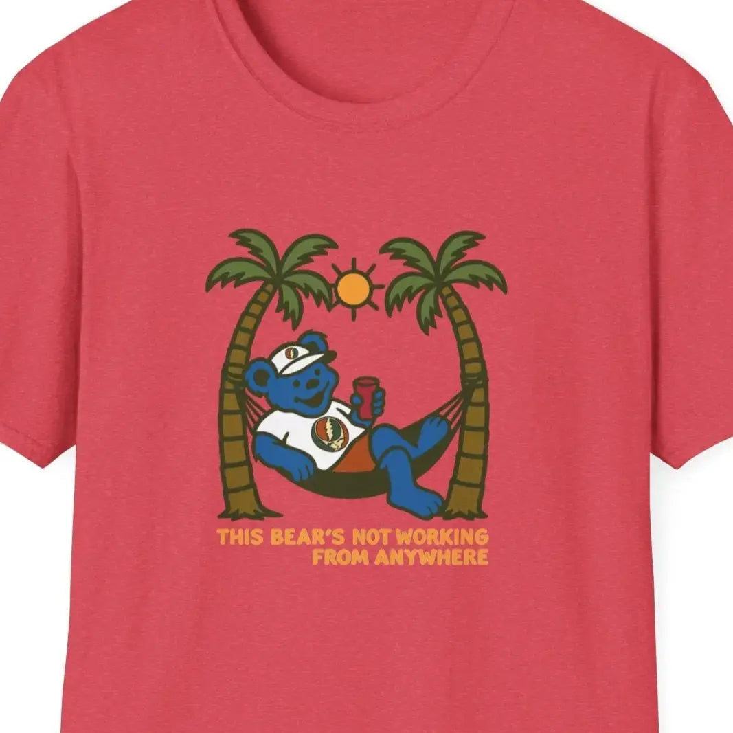 The Bear's Not Working From Anywhere - Life is dead.® × Grateful Dead Tee