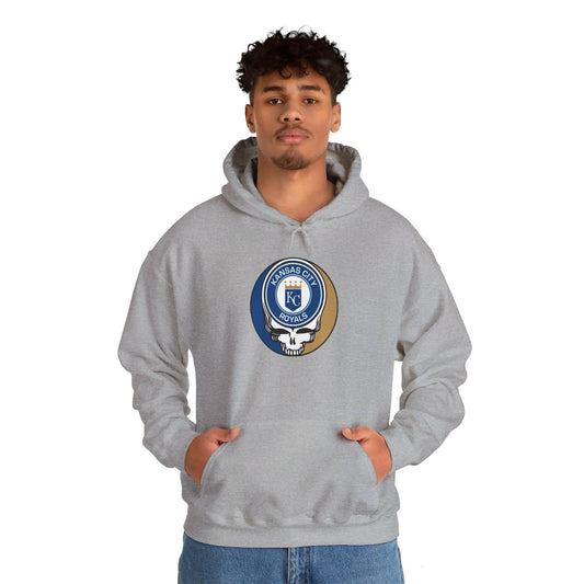 Kansas City Royals Logo Stealie × Grateful Dead Hoodie