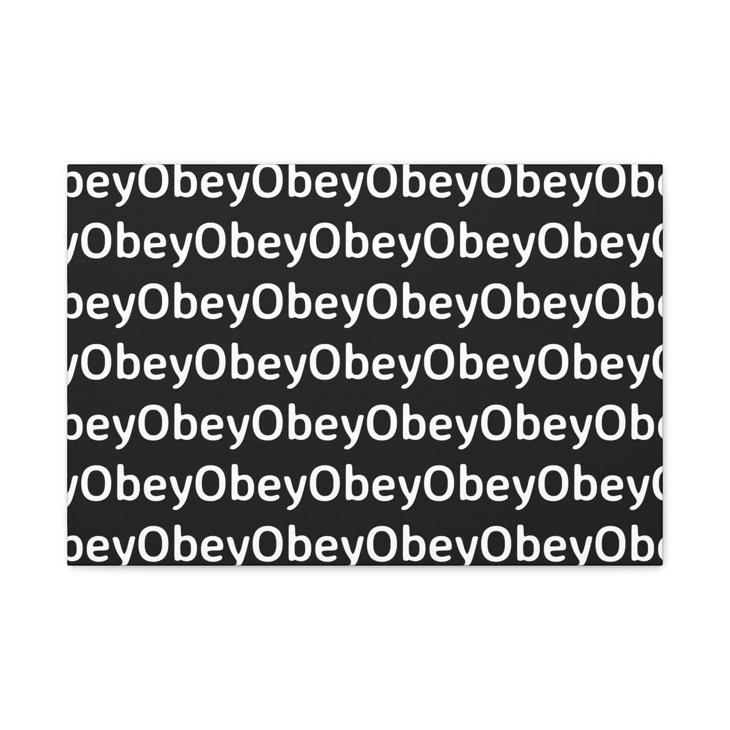 "Obey" - Classic Canvas