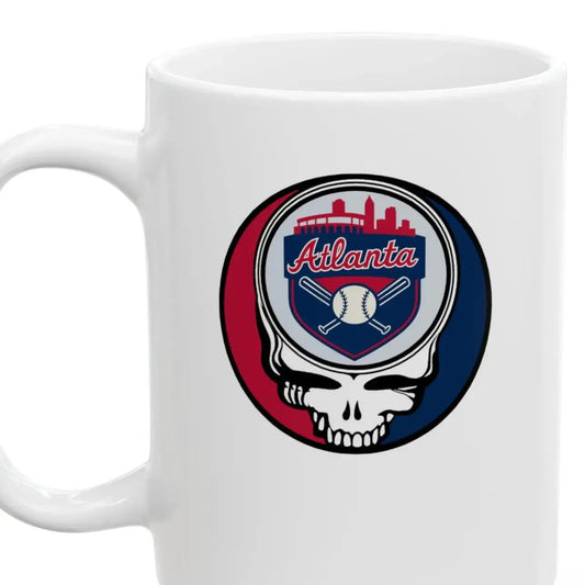 Atlanta Braves Original Stealie Grateful Dead Coffee Mug