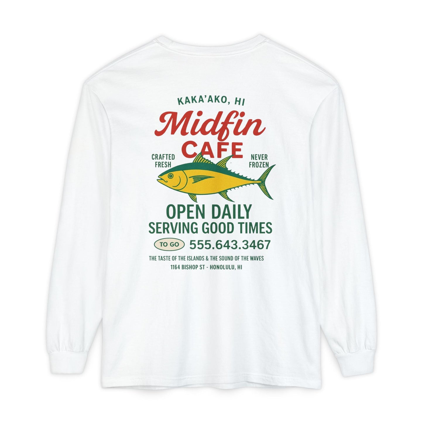 Midfin Café Longsleeve
