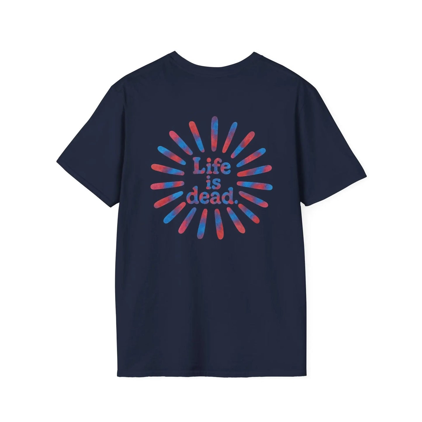 Two-Sided Tie Dye Sunburst and Jerry Life is dead.® × Grateful Dead Tee