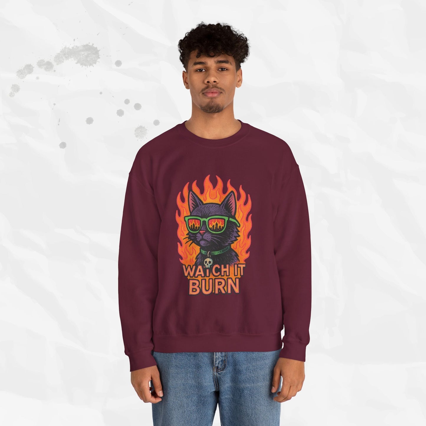 Watch It Burn - Crewneck Sweatshirt
