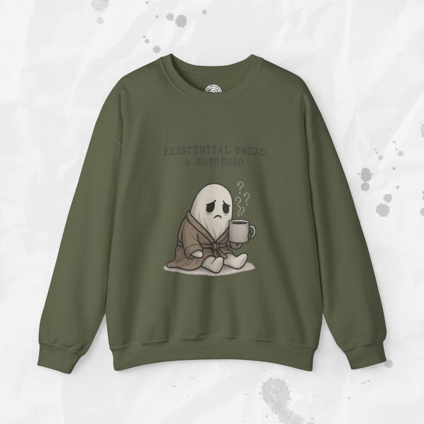 Existential Dread & Espresso - Crewneck Sweatshirt