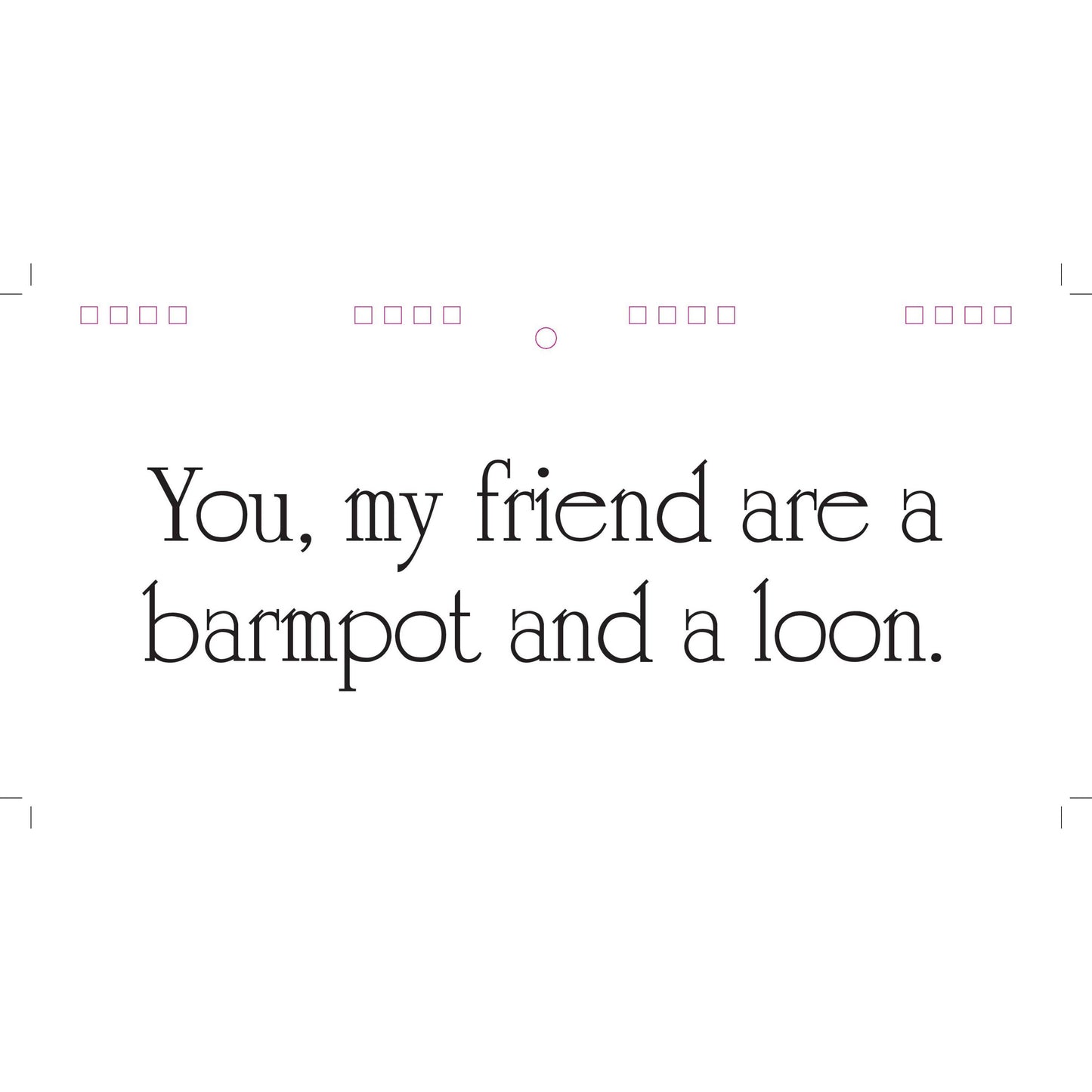 Classic Insults Flip Book - Funny Novelty Gifts