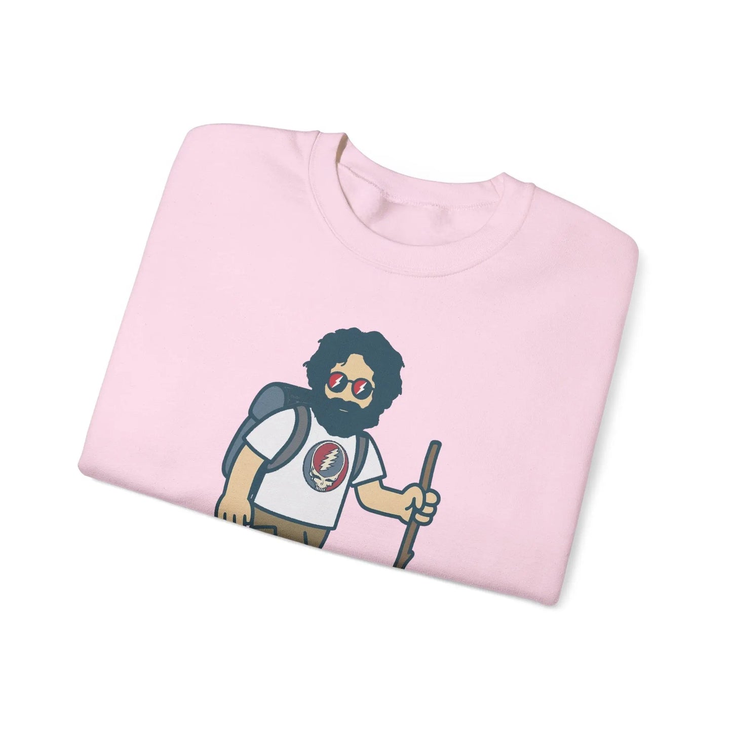 Hikin' Jerry | Life is dead.® Crewneck | Grateful Dead